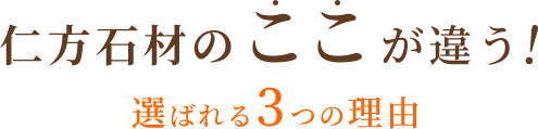 選ばれるポイントタイトル